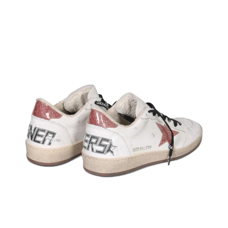 Golden Goose Ball Star Leather Sneakers-4