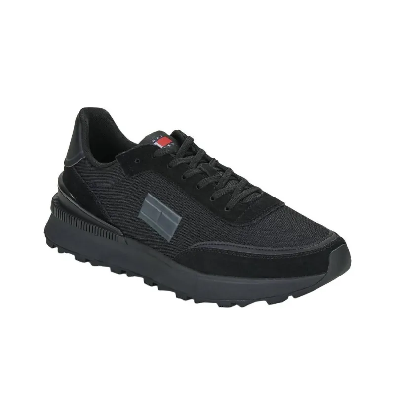 Tommy Hilfiger Low Top Casual Shoes Men's Black-2