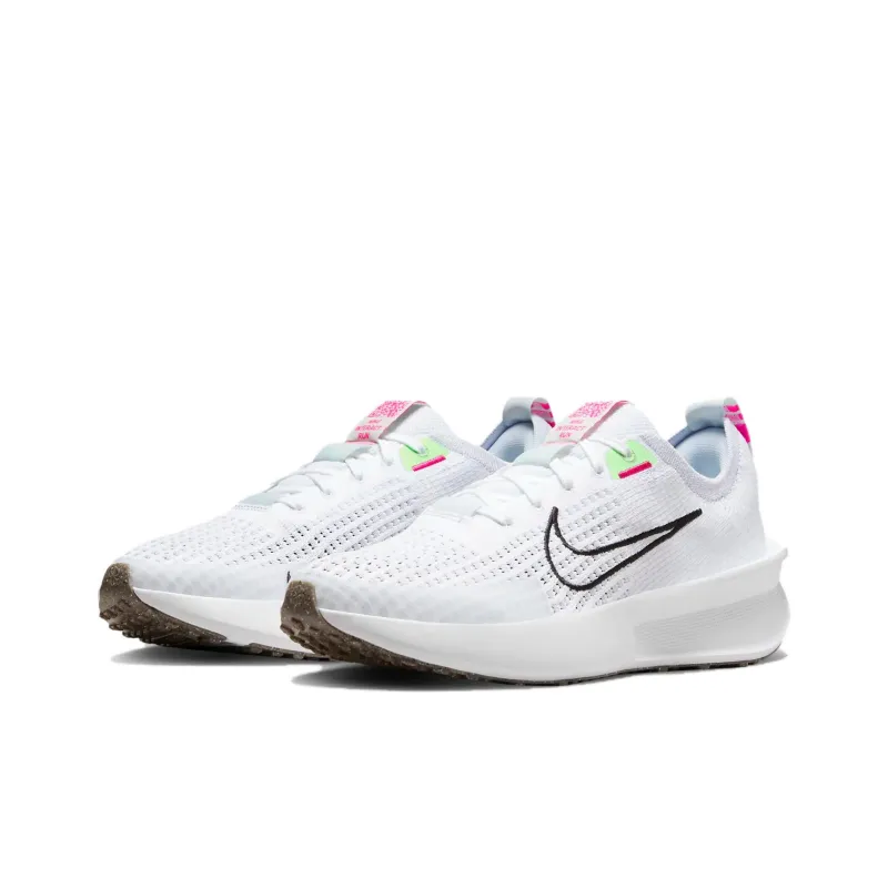 Nike Interact Run White Football Grey Vapor Green Black Women's-2