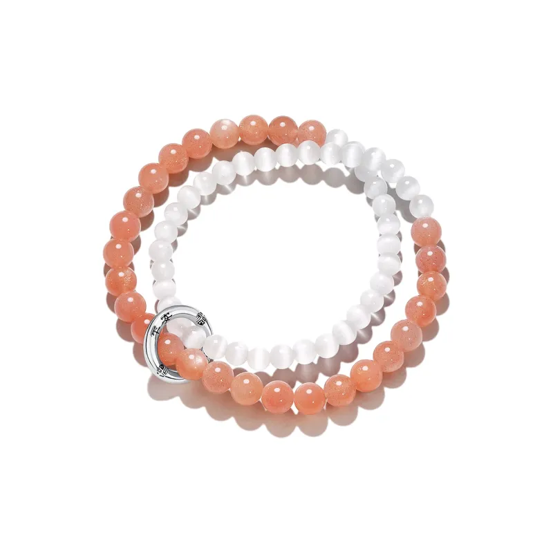 STYLEJING Obsidian Jade Bracelets Unisex-2