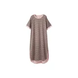 Light Gray Purple (Short Sleeve Dress)