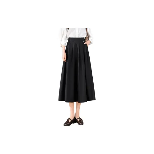 Left Street Right Lane Casual Long Skirts Women's