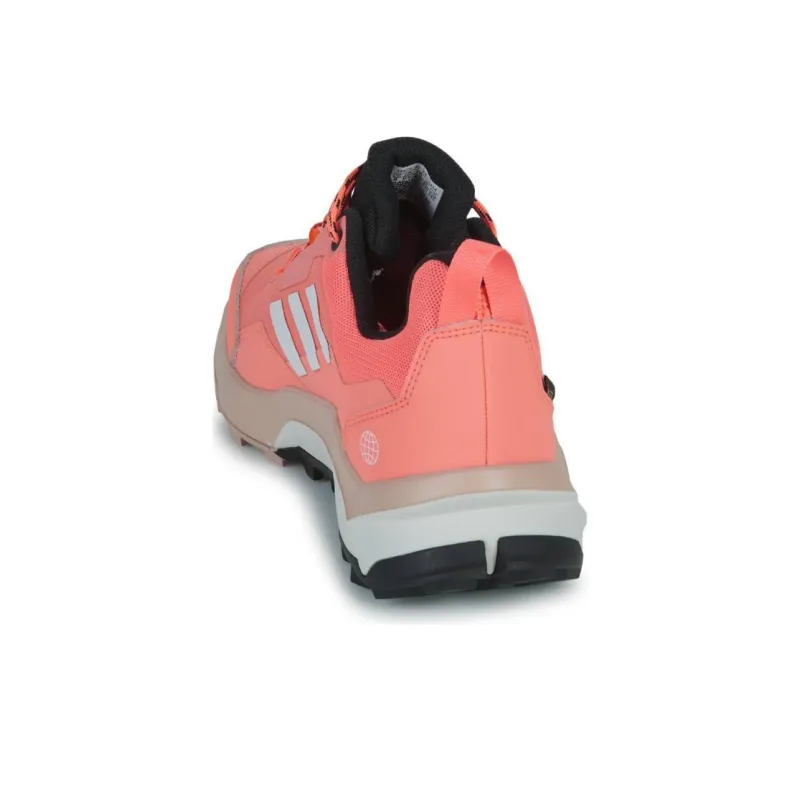 Adidas Terrex Ax4 GTX Cushioning Wear-Resistant Low-Top Trekking Shoes Women's Orange-3