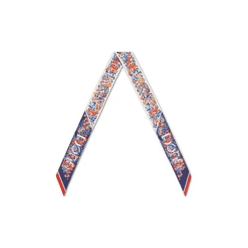 GUCCI Silk Scarves Women's Multicolor
