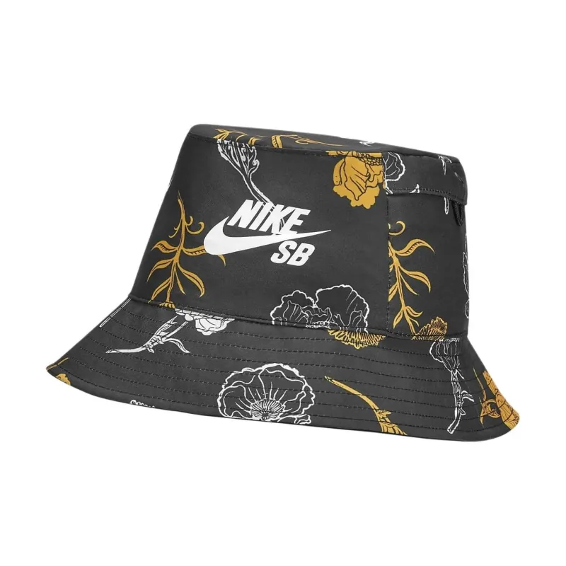 Nike Polyester Bucket Hats Men's Black Green-1