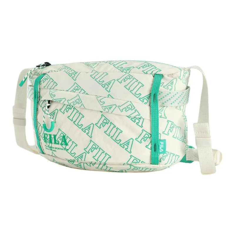 FILA Fabric Shoulder Bag, Crossbody Bag Regular Unisex Cloud White-1