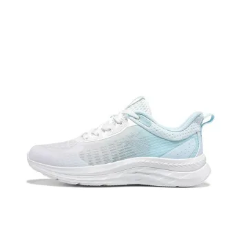 361° Cushioning And Breathable Low Top Running Shoes Women's Blue White