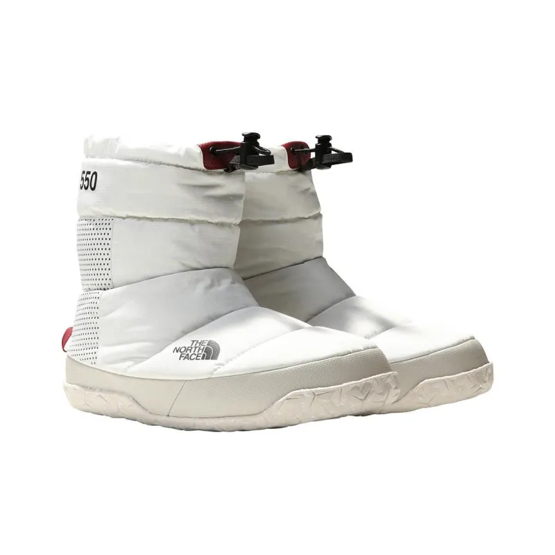 THE NORTH FACE Nuptse Durable Cushioning Short Outdoor Boots Women's Beige-1