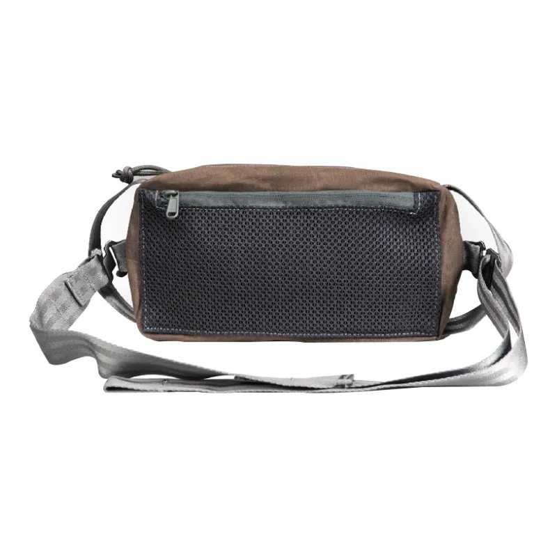 MAGFORCE Nylon Fanny Pack Men's Black Camouflage/Epoxy Black/Oil Wax Black/Oil Wax Brown-5