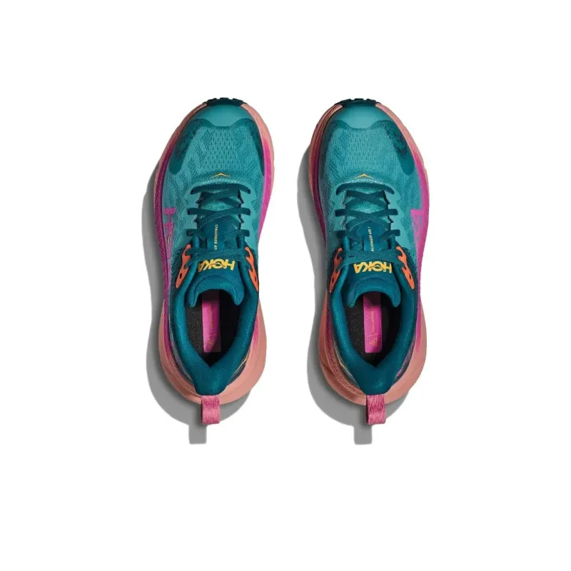 HOKA ONE ONE Challenger ATR 7 Shock Absorbers With Slip Resistant Features Low Top Running Shoes Women's Blue-2