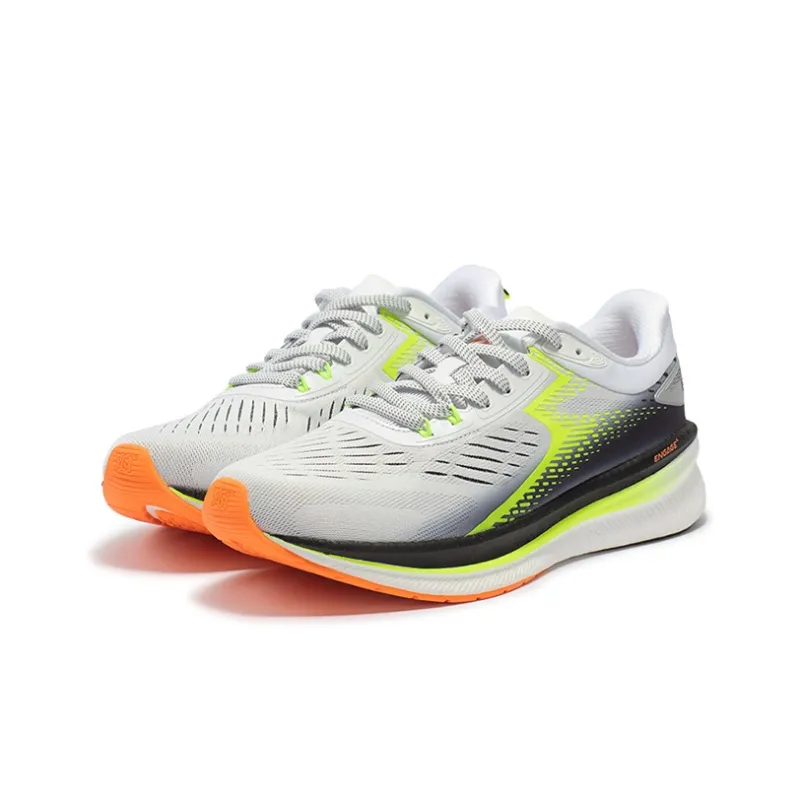 361° Centauri SE Shock Absorbers Slip Resistant, Abrasion Resistant, Breathable Low Top Running Shoes Men's White Black-2