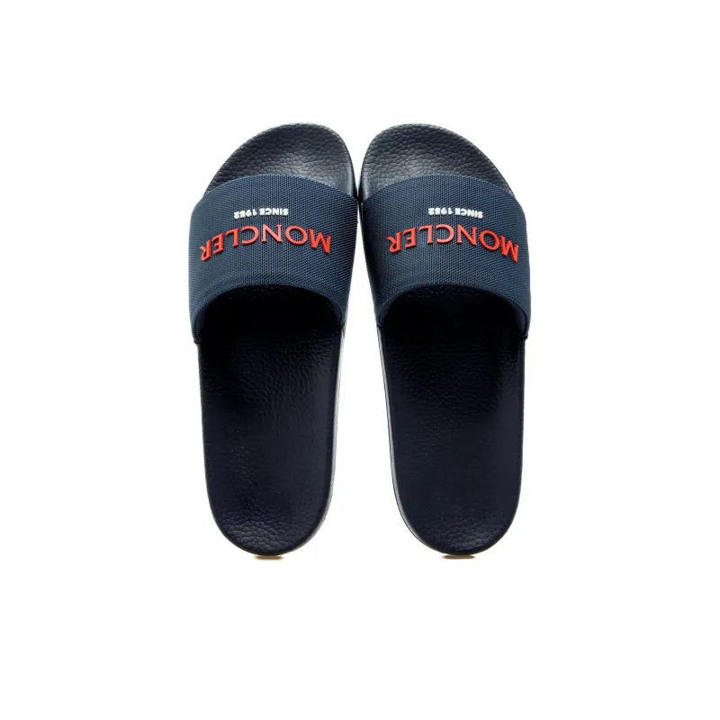 Moncler Basile Logo Embossed Slides-3