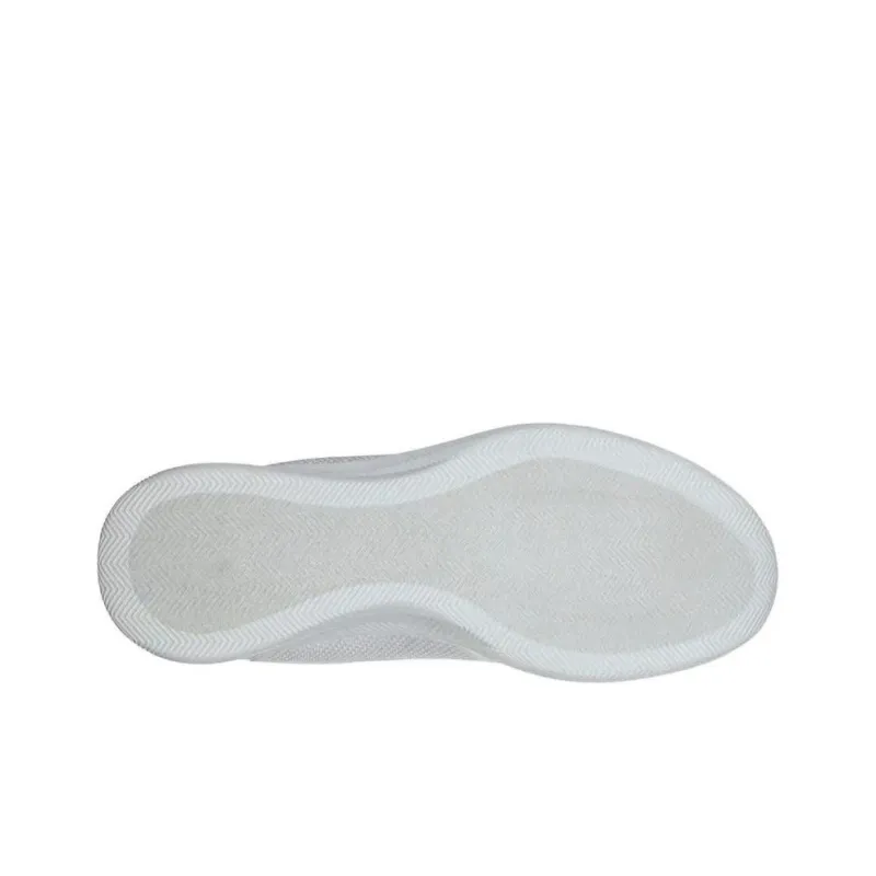 Skechers Bob's Slip Resistant Low Top Casual Shoes Women's White Yellow-4
