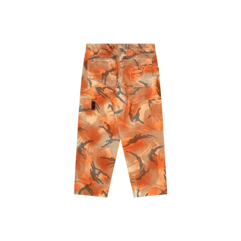 Aape Spray Paint effect Camouflage Trousers-1