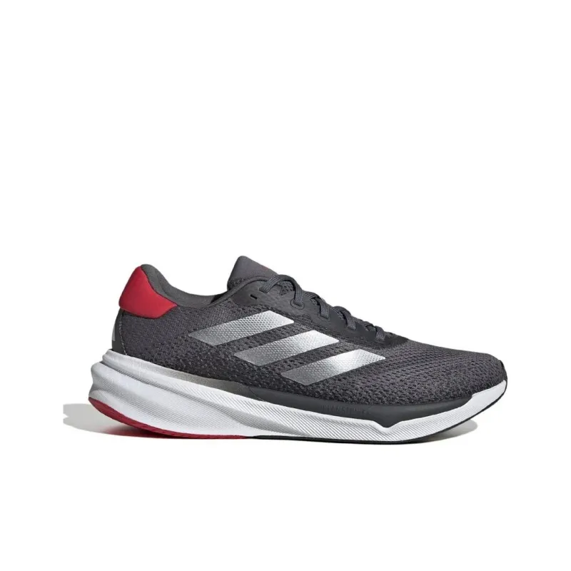 Adidas Supernova Stride Grey Cloud White Better Scarlet-1