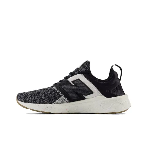 New Balance NB Fresh Foam Cruz Artisan V3 Cushioning, Wear Resistant Mid Top Running Shoes Women's Gray White