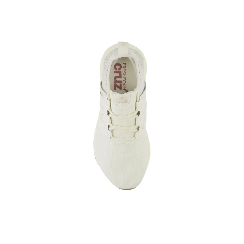 New Balance Fresh Foam X Cruz V3 V3 Cushioned Slip Resistant Mid Top Running Shoes Men's Beige-3