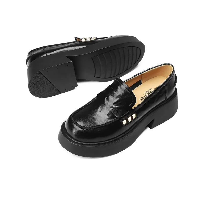 BOSSSUNWEN Loafers Women's Brown-3