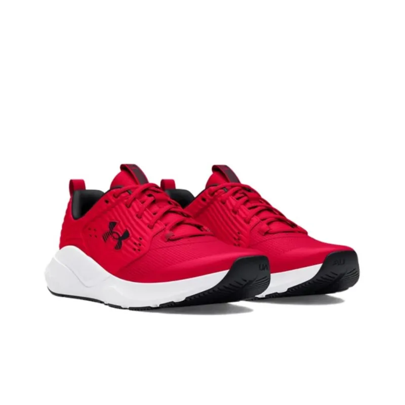 Under Armour Commit 4 Slip-Resistant Low-Top Training Shoes Men's Red-2