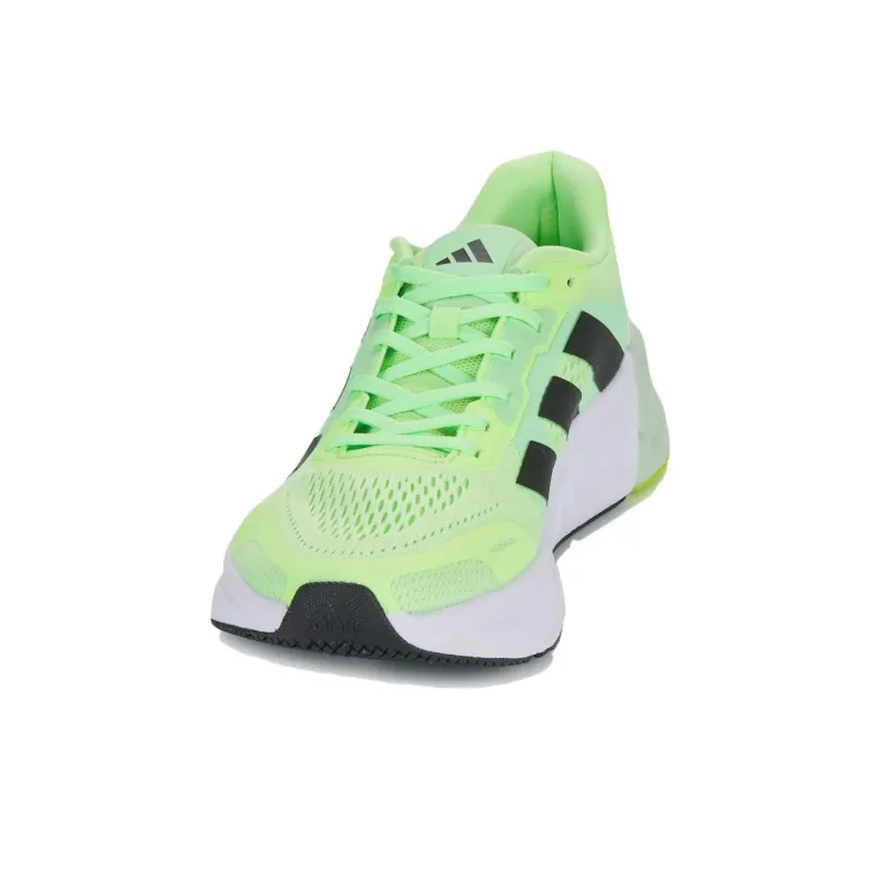 Adidas Questar 2 Cushioning Wear Resistant Low Top Running Shoes Men's Green-2