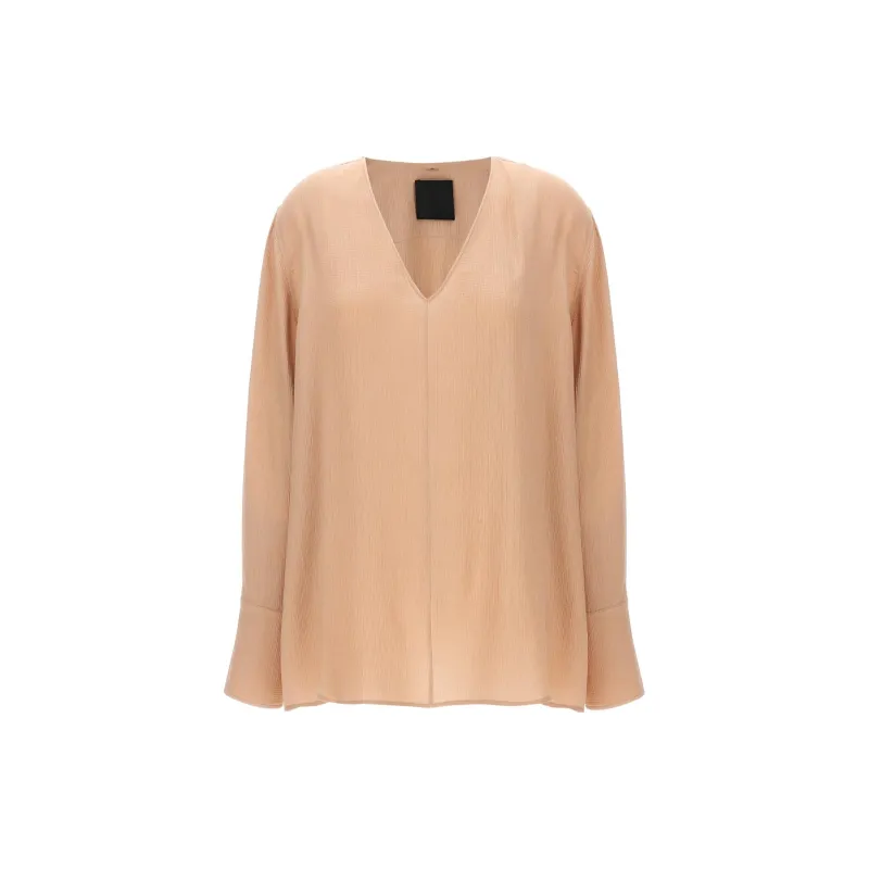 Givenchy Pussy Bow Long Sleeved Blouse-1