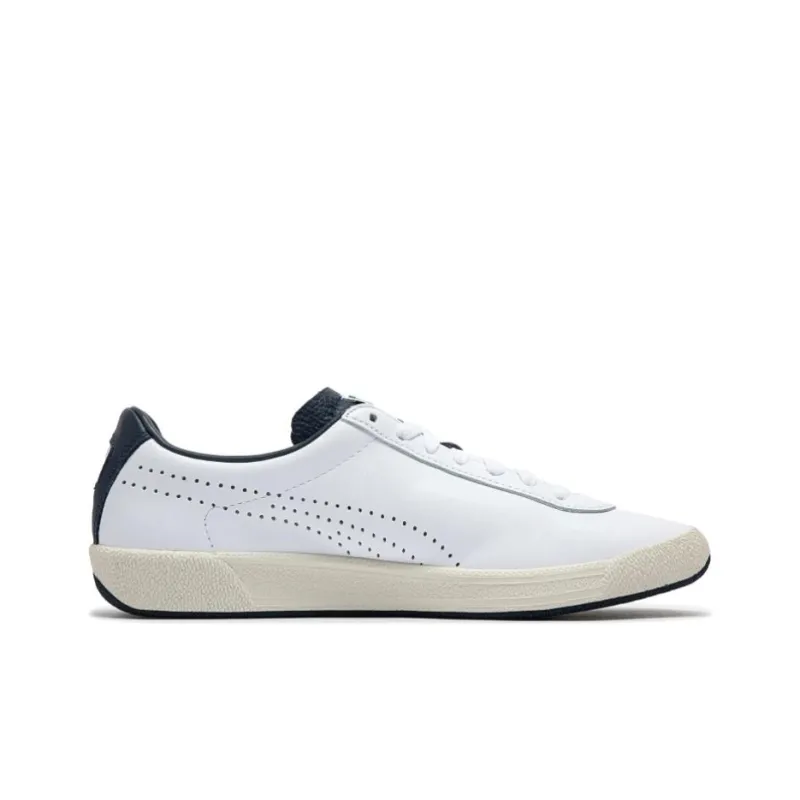 PUMA Star OG Premium Anti Slip Wear Resistant Low Top Skateboard Shoes Unisex White Blue-1