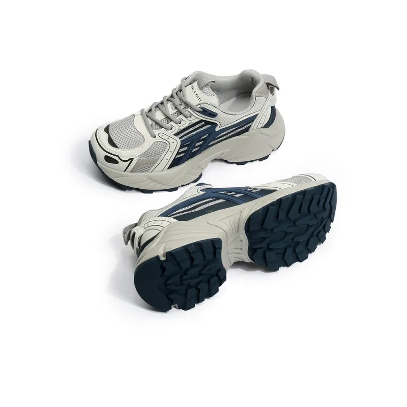 CENTRAL&KITTY Anti-Slip Wear-Resistant Low-Top Chunky Sneakers 5cm Women's-4