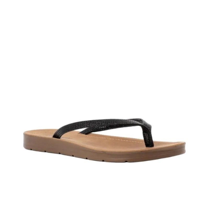 Victoria Beckham Flip Flops Women's Black Brown-2