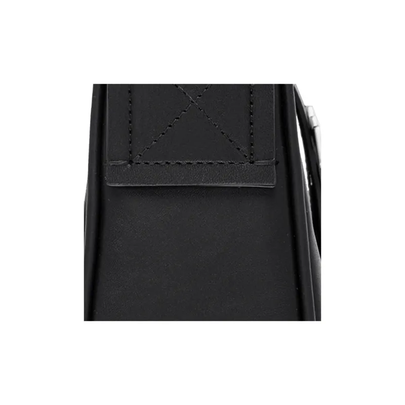 Misbhv Cow Leather Handbag Shoulder Bag Women's Black-3