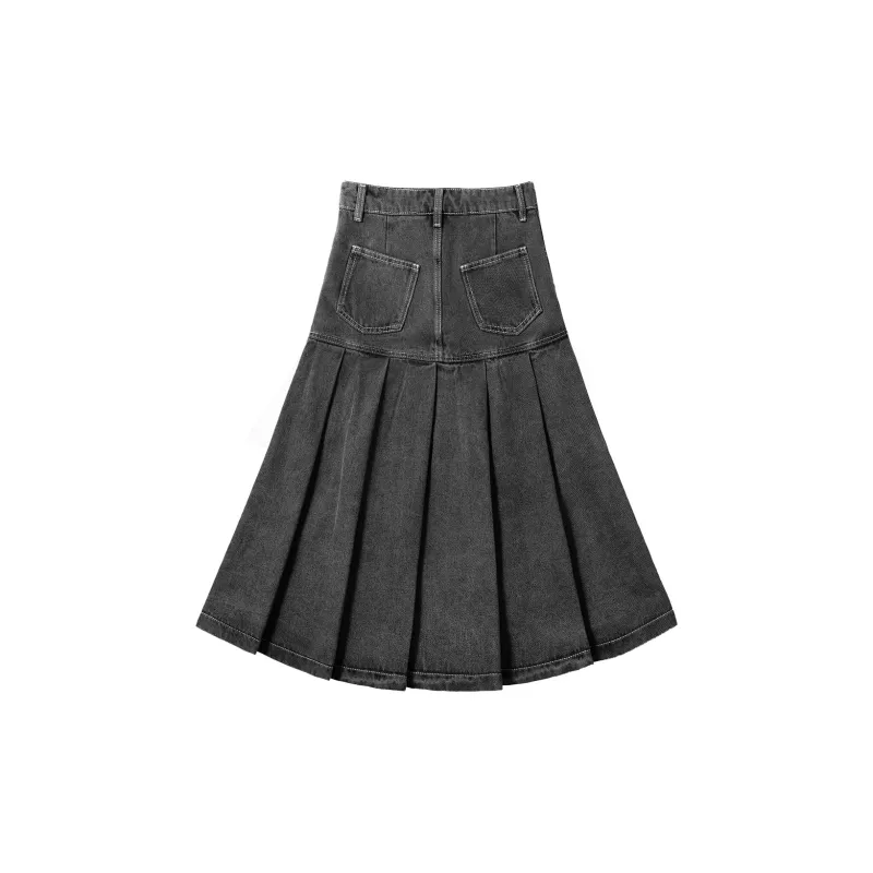 PSO Brand Denim Long Skirt Women's-1