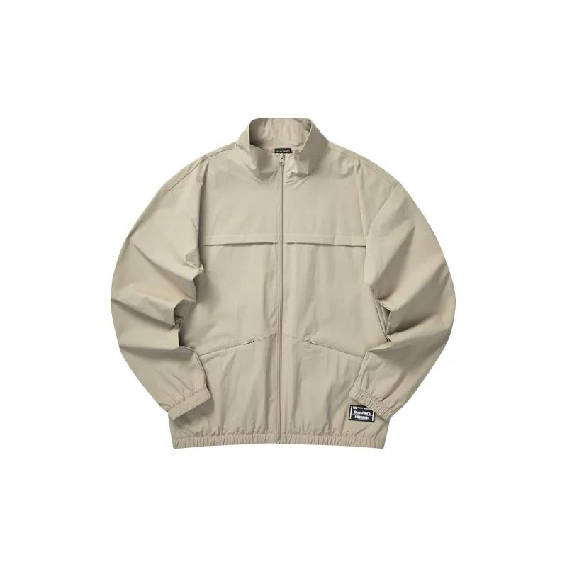 Skechers Colorful Jackets Coats Men's Rock Beige-1
