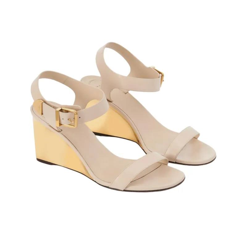 Chloé Rebecca 80mm Wedge Pumps-2