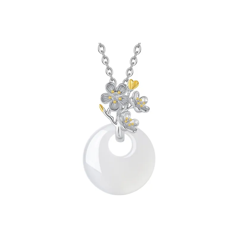 LIU GUI FU JEWELRY Chalcedony Necklaces Women's-1