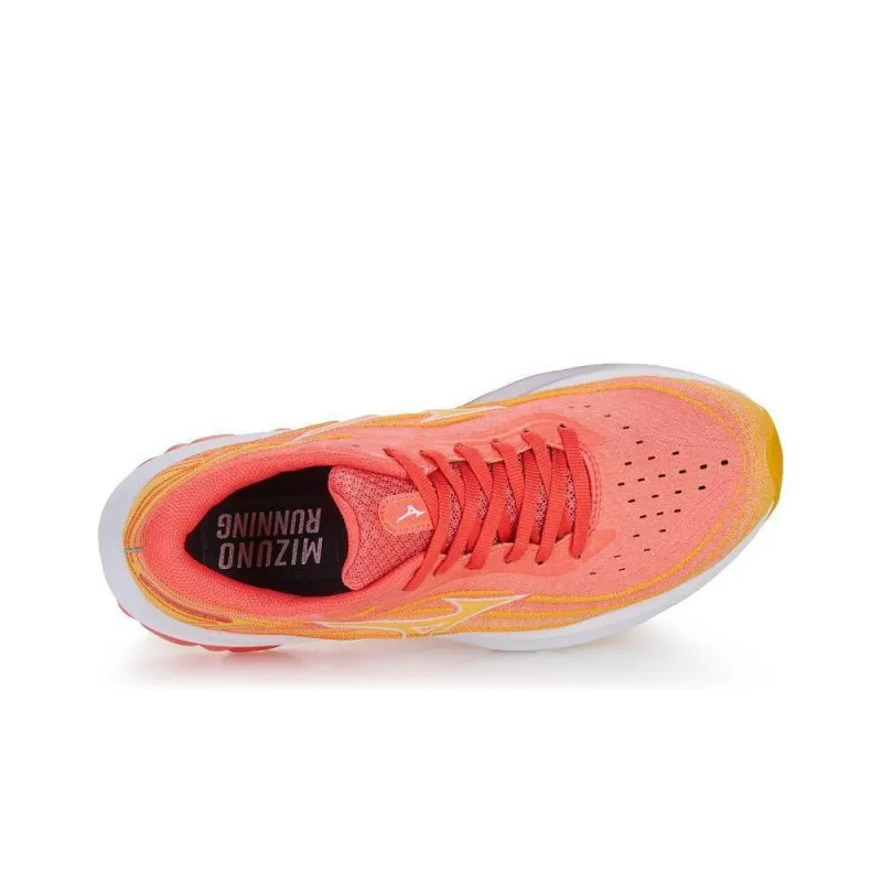 Mizuno Women's Wave Skyrise 5 'Dubarry Citrus' Women's-4