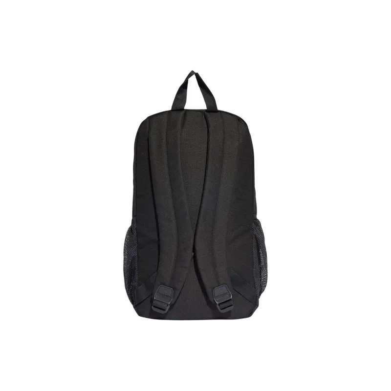 Adidas Recycled Polyester Plain Weave Fabric Backpack Unisex Carbon & Black-2