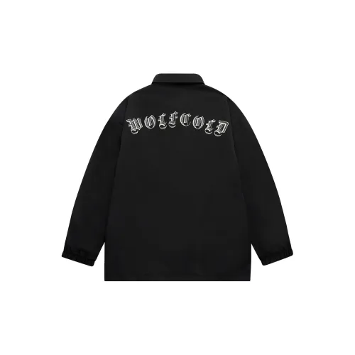 WOLF CODE Jackets Unisex Black