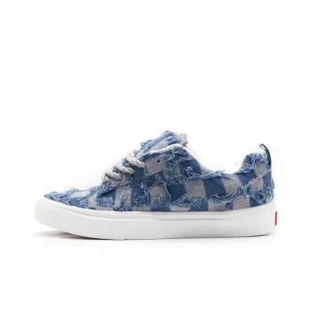 YIBONI Coverage Anti-Slip And Wear-Resistant Low-Top Skateboard Shoes Unisex Light Blue