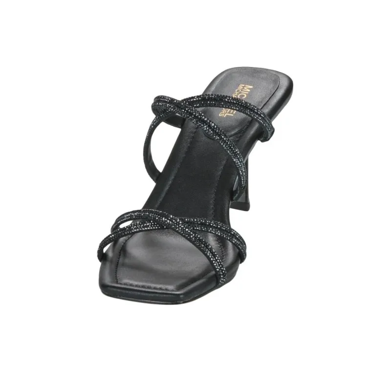 MICHAEL KORS Slip Resistant Slide Slippers Women's Black-2
