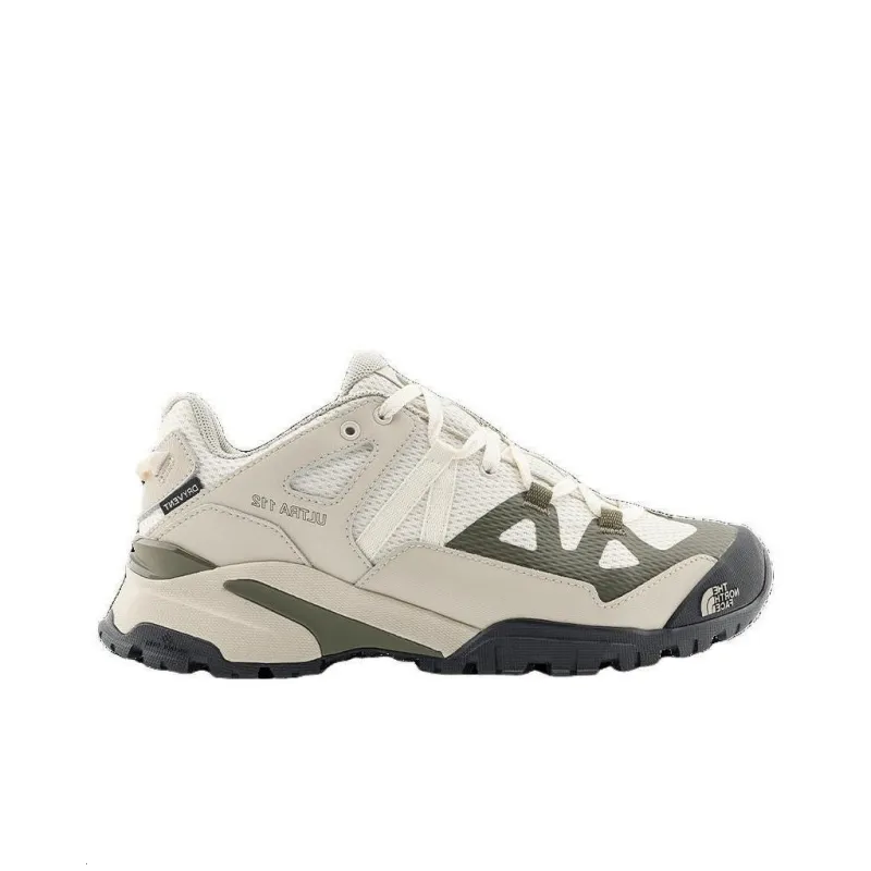 THE NORTH FACE ULTRA Cushioning Wear Resistant Low Top Outdoor Shoes Women's White Gray-1