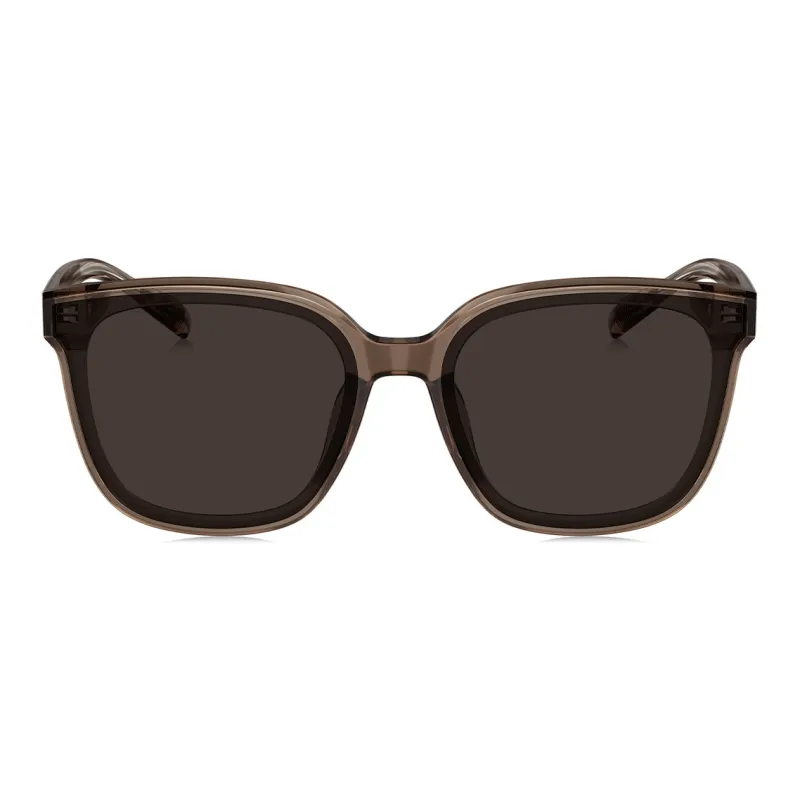 BOLON Plate Frame Square Sunglasses Unisex Black-1