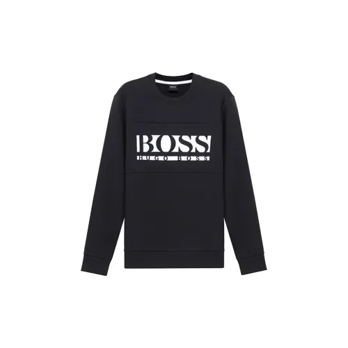 HUGO BOSS Sweatshirts Men Black