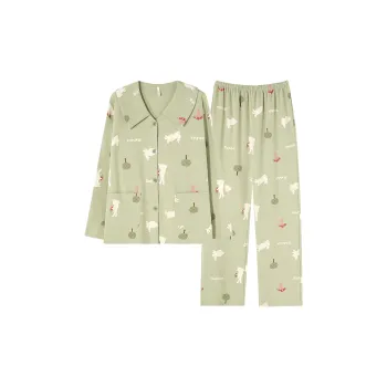 Kerener Pajama Set Women's Green