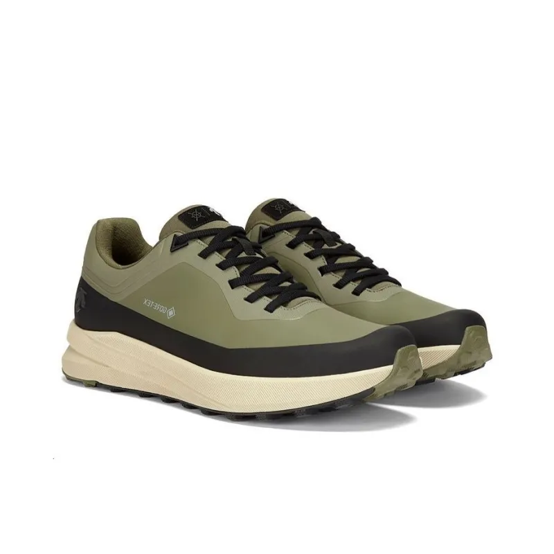 DESCENTE Dualis Low Top Casual Shoes Men's Green-3
