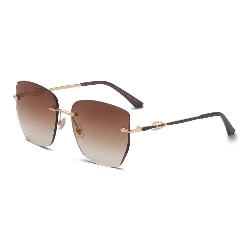 MUSTKOO Irregular Shape Sunglasses Unisex-4