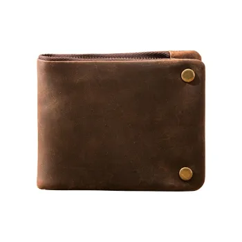 Back step Wallets Dark Brown