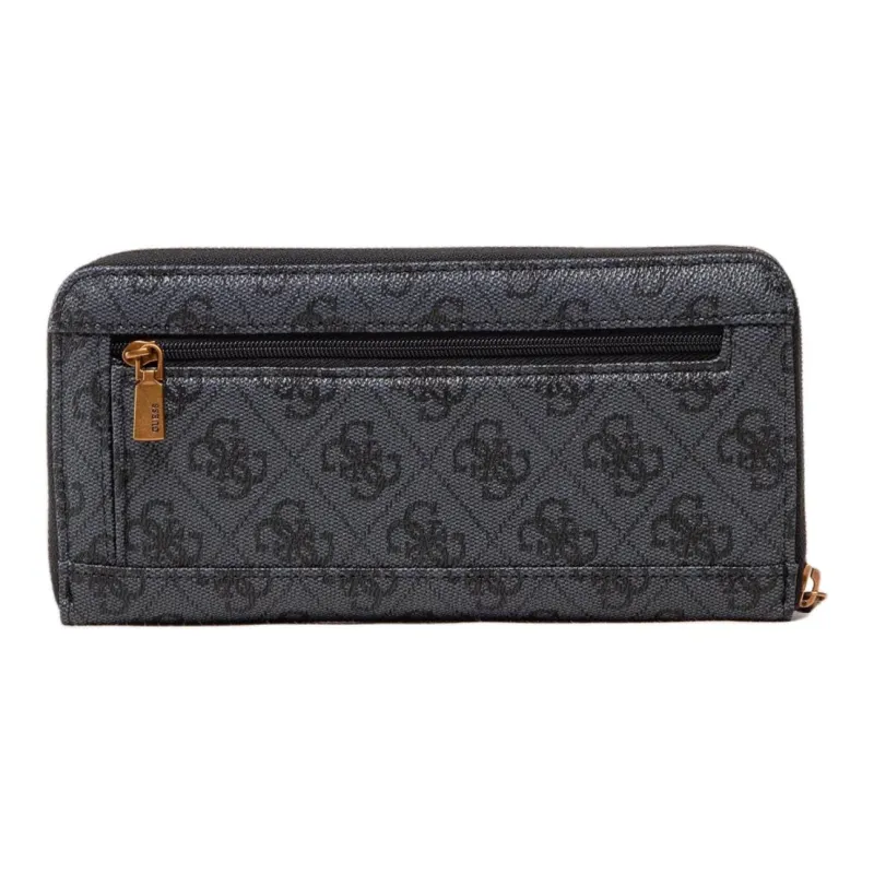 GUESS Polyurethane Wallet Women's Gray-1