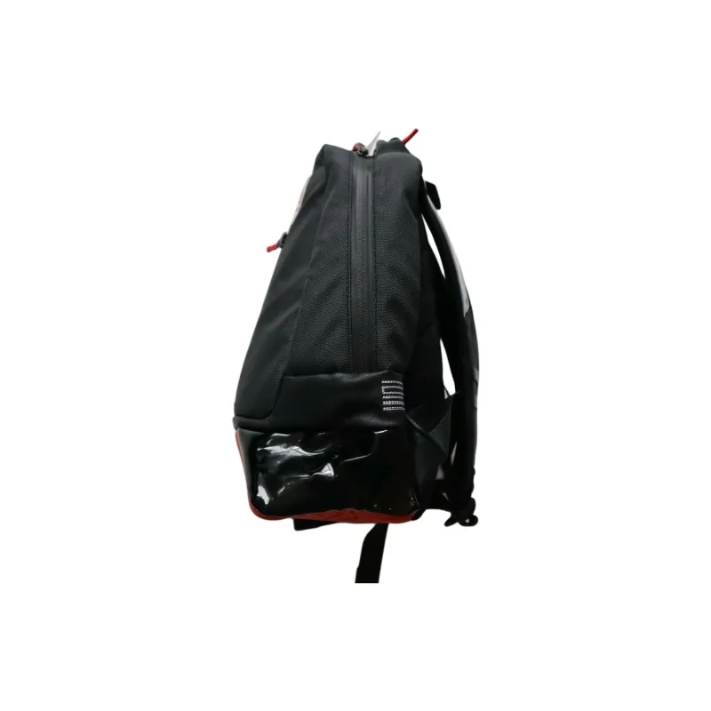 Jordan Polyester Basketball Bag Backpack Small Size Unisex Black Red-3