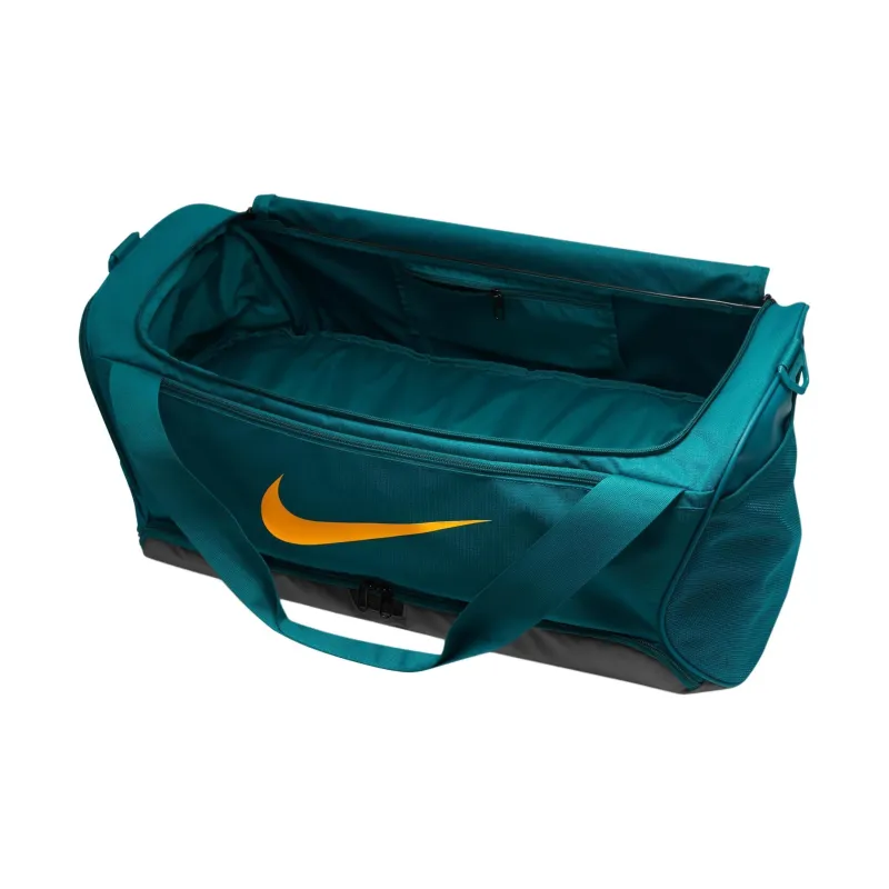 Nike Polyester One Shoulder Crossbody Portable Travel Bag Medium Size Unisex Crystal Cyan & Black & Sundial-3