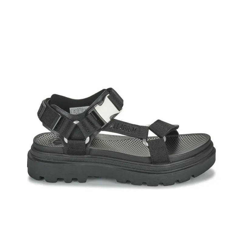 Palladium Pallacruise Beach Sandals Women's Black-1