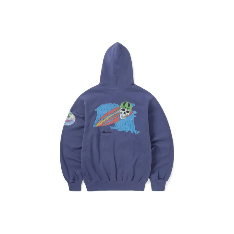 Thisisneverthat Surfing Skull Hoodie-1
